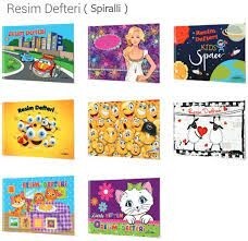 Çınar Resim Defteri 15 Yaprak 24x34 Spiralli Karton Kapak 33000