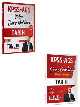 Tonyukuk Yayıncılık KPSS AGS Tarih Ders Notu ve Soru Bankası Seti