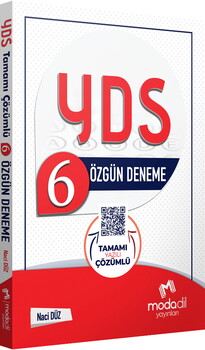 Modadil Yayınları YDS Tamamı Çözümlü 6 Özgün Deneme