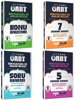 Yediiklim MEB AGS ÖABT Din Kültürü ve Ahlak Bilgisi Konu+Soru+7 Deneme+5 Deneme