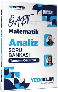 Yediiklim 2027 ÖABT Matematik Öğretmenliği Analiz Tamamı Çözümlü Soru Bankası
