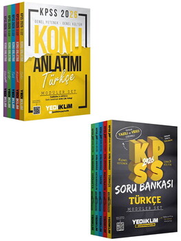  Yediiklim Yayınları 2026 KPSS GY-GK Sınav Kiti Seti