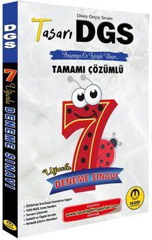 Tasarı Eğitim Yayınları DGS 7 Uğurlu Tamamı Çözümlü Deneme
