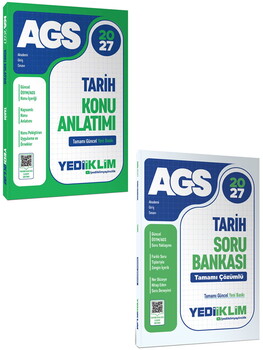 Yediiklim 2027 MEB AGS Tarih Konu ve Soru Bankası Seti