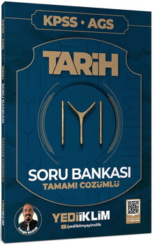 Yediiklim Yayınları 2027 KPSS AGS Kayı Tarih Tamamı Çözümlü Soru Bankası