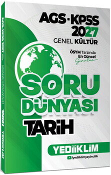  Yediiklim Yayınları 2027 KPSS Genel Kültür Soru Dünyası 3 lü Set