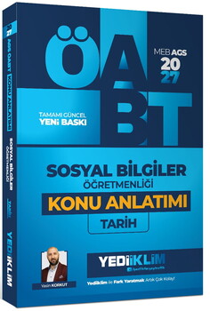 Yediiklim Yayınları 2027 MEB AGS ÖABT Sosyal Bilgiler Öğretmenliği Tarih Konu Anlatımı