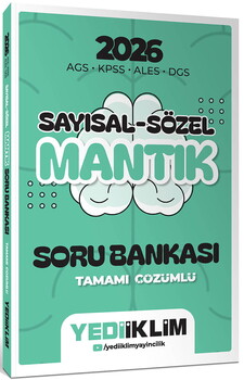  Yediiklim 2026 AGS KPSS ALES DGS Sayısal Sözel Mantık Tamamı Çözümlü Soru Bankası
