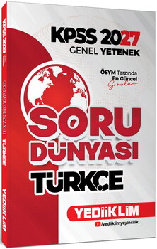  Yediiklim Yayınları 2027 KPSS Genel Yetenek Soru Dünyası 2 li Set