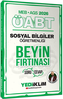 Yediiklim 2026 MEB AGS ÖABT Sosyal Bilgiler Öğretmenliği Beyin Fırtınası Soru Cevap