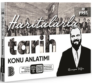 Benim Hocam Yayınları 2026 KPSS Haritalarla Tarih Konu Anlatımı