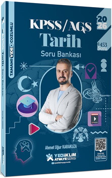  Yediiklim Yayınları 2026 KPSS Atölye Serisi Tarih Konu+Soru ve Deneme Seti