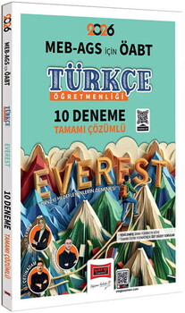 Yargı 2026 MEB AGS ÖABT Türkçe Öğretmenliği Tamamı Çözümlü 10 Deneme