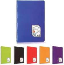 Çınar Colormaxi A4 Spiralli PP Kapaklı Kareli Defter 120 Yaprak 73008
