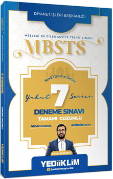 Yediiklim Yayınları 2027 MBSTS Yakut Serisi Tamamı Çözümlü 7 Deneme Sınavı