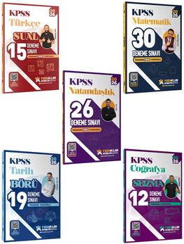  Yediklim 2026 KPSS En Çok Tercih Edilen Atölye Serisi GYGK Full Set 15 Kitap