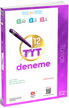ÜçDörtBeş Yayınları  TYT Türkçe 12 li Deneme