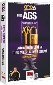Yargı 2026 MEB AGS Anahtarı Eğitim Bilimleri ve Türk Milli Eğitim Sistemi Konu Anlatımı Modül 1
