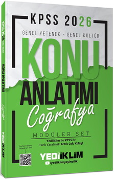  Yediiklim Yayınları 2026 KPSS Genel Yetenek Genel Kültür Konu Anlatımlı Modüler Set 5 Kitap