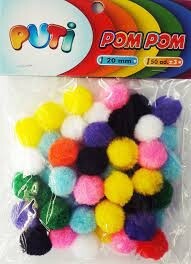 Puti Pom Pom 20 mm 4452