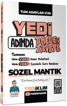  Yediiklim 2026 Tüm Adaylar İçin Sayısal-Sözel Mantık Sorular Seti 4 Kitap