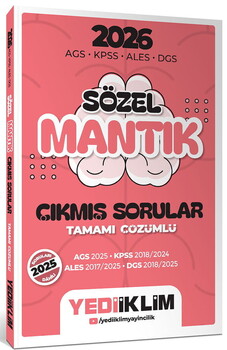  Yediiklim 2026 Tüm Adaylar İçin Sayısal-Sözel Mantık Sorular Seti 4 Kitap