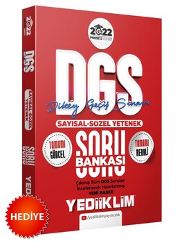  Yediiklim 2025 DGS Konu Anlatımlı Modüler Set ve Sayısal Sözel Yetenek Soru Bankası Hediye