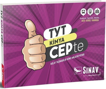 Sınav Yayınları TYT Kimya Konu Anlatımlı Cep Kitabı