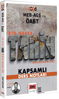 Yargı 2026 MEB AGS ÖABT Bir Nefes Tarih Öğretmenliği Kapsamlı Ders Notları